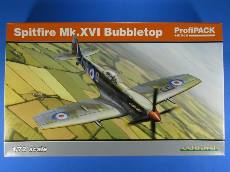 Spitfire Mk.XVI Bubbletop 1/72 – Eduard Profipack #70126