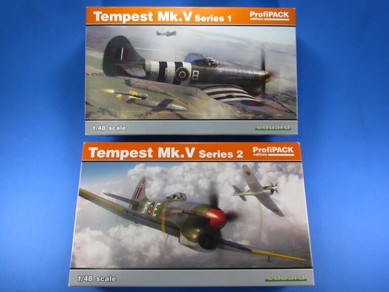 Hawker Tempest V 1/48 Eduard – #82121 (Series 1) e #82122 (Series 2)