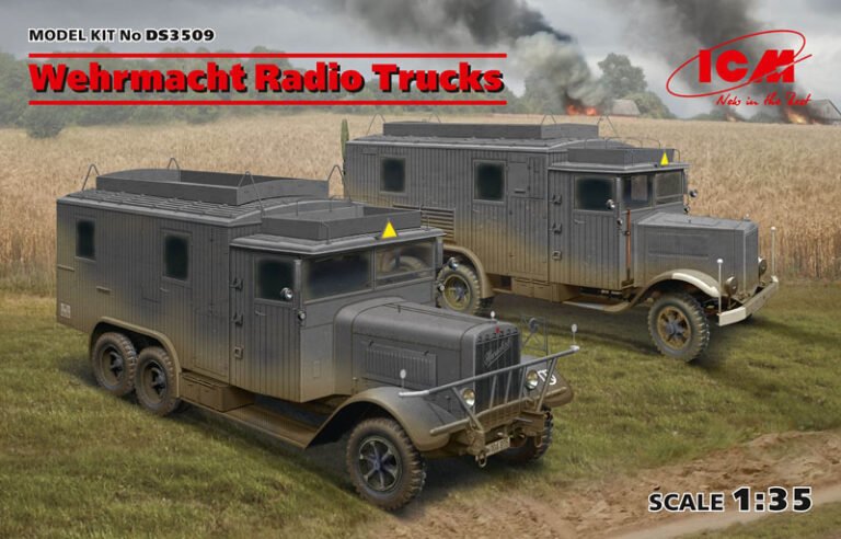 Wehrmarcht Radio Trucks – 1/35 – ICM # DS3509