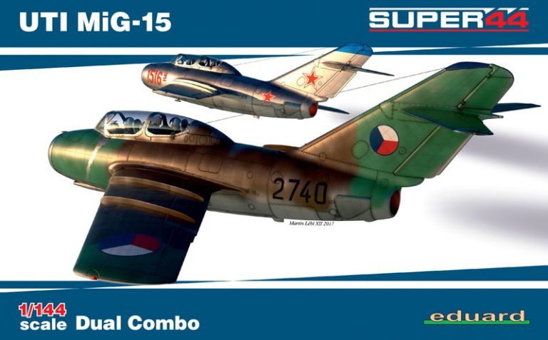 MiG-15 UTI “Dual Combo” Super 44 – 1/144 – Eduard # 4444