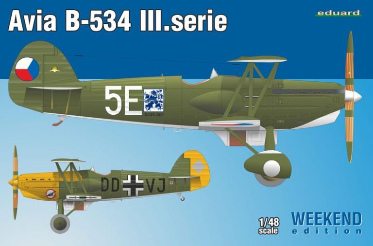 Avia B-534 III.serie – 1/48 – Eduard # 8478