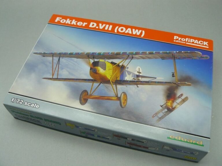 Fokker D VII OAW Eduard 1/72 Weekend