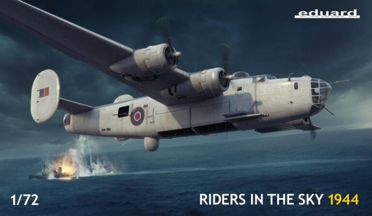 B-24 Liberator GR.MKIII/MKV Riders in The Sky 1/72 – Eduard