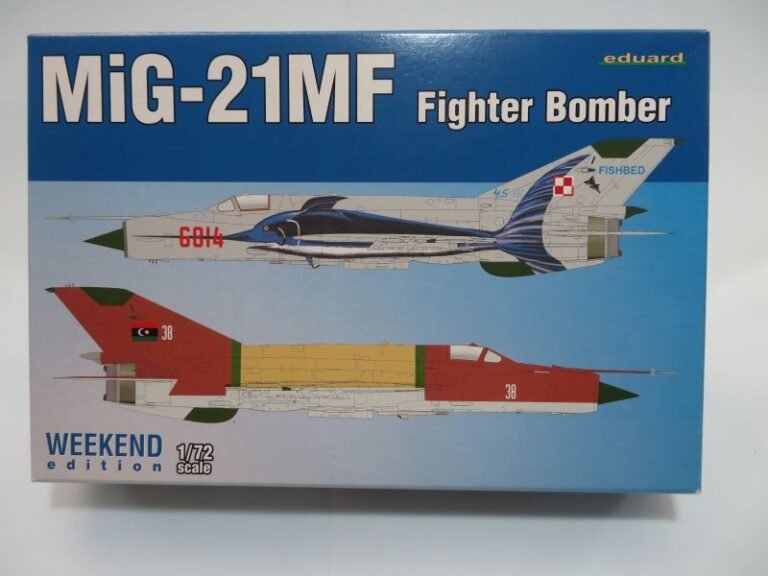 Mig 21MF Fighter Bomber – Eduard 1/72