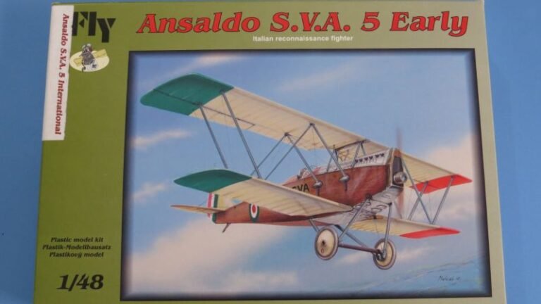 Ansaldo SVA 5 international – Fly 1/48