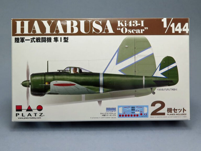 Ki-43 I “Oscar” – 1/144 – Platz # PDR-7