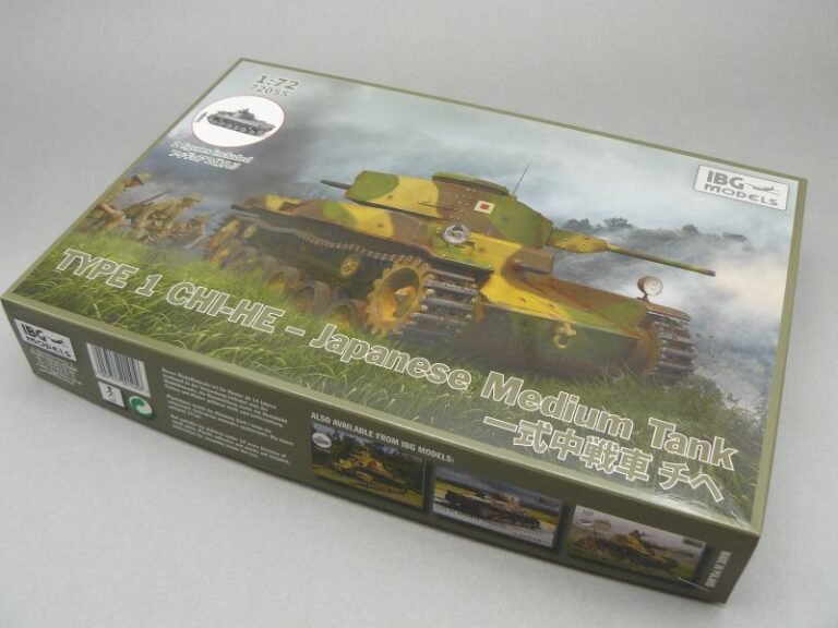 Type 1 Chi-He Japanese Medium Tank – IBG 1/72