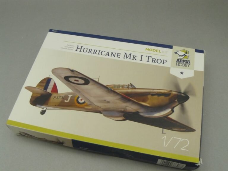 Hurricane Mk.I Trop, Arma Hobby, 1/72