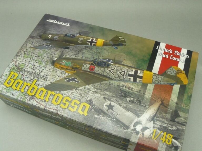 Barbarossa, ediação limitada, Eduard 1/48