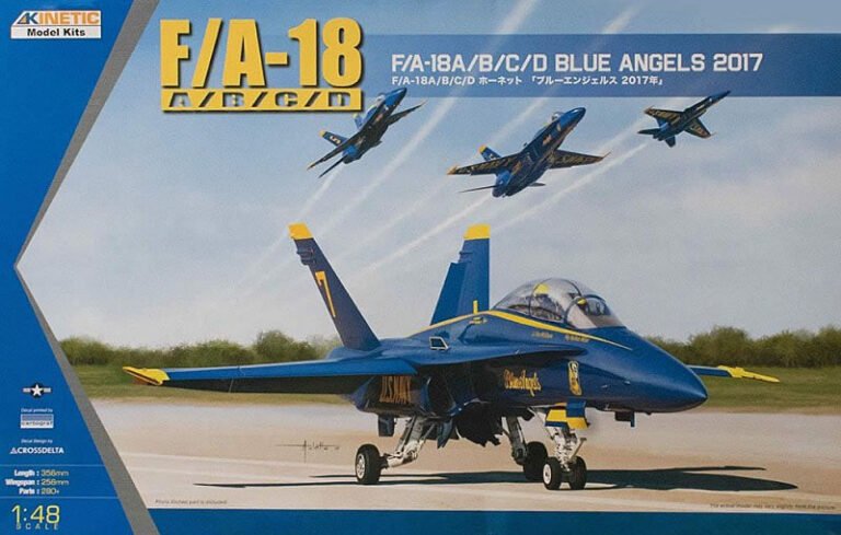 F/A-18 A/B/C/D Blue Angels 2017 – 1/48 – Kinetic # 48073