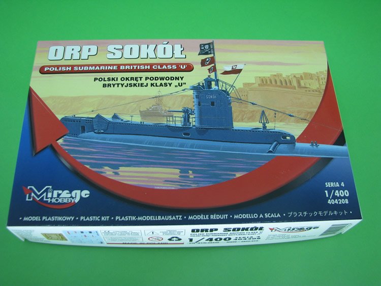 ORP Sokol – Mirage Hobby 1/400