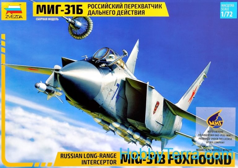 Mig 31 B Foxhound – Zvezda – 1/72