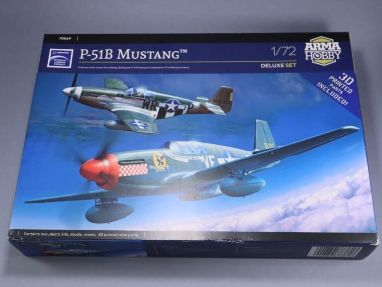 P-51 B DELUXE SET, Arma Hobby, 1/72