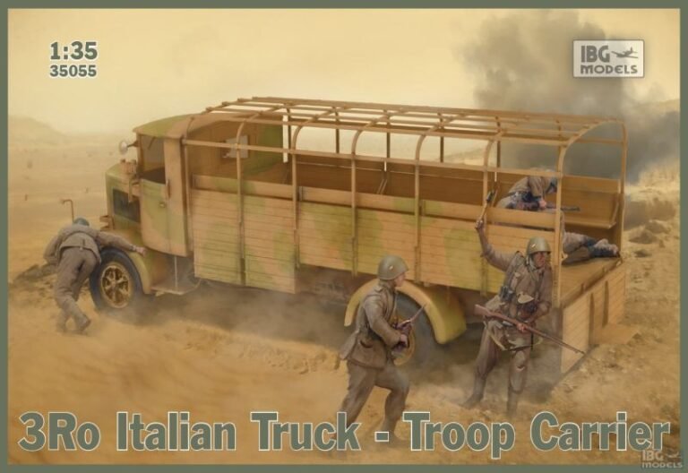 3Ro Italian Truck – Troop Carrier – 1/35 – IBG # 35055