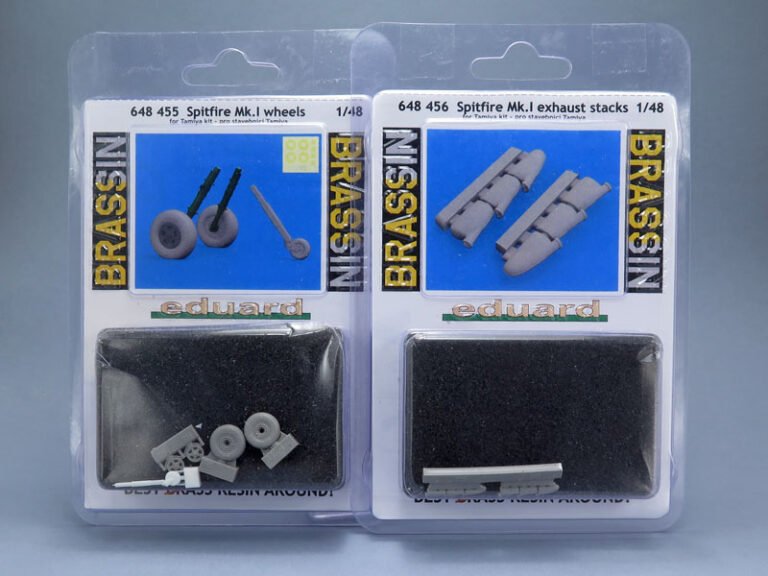 Conjunto de acessórios da Eduard para o Spitfire Mk.I da Tamiya