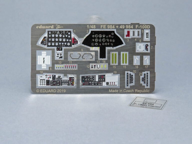 F-100D interior 1/48 – Eduard – # 49984