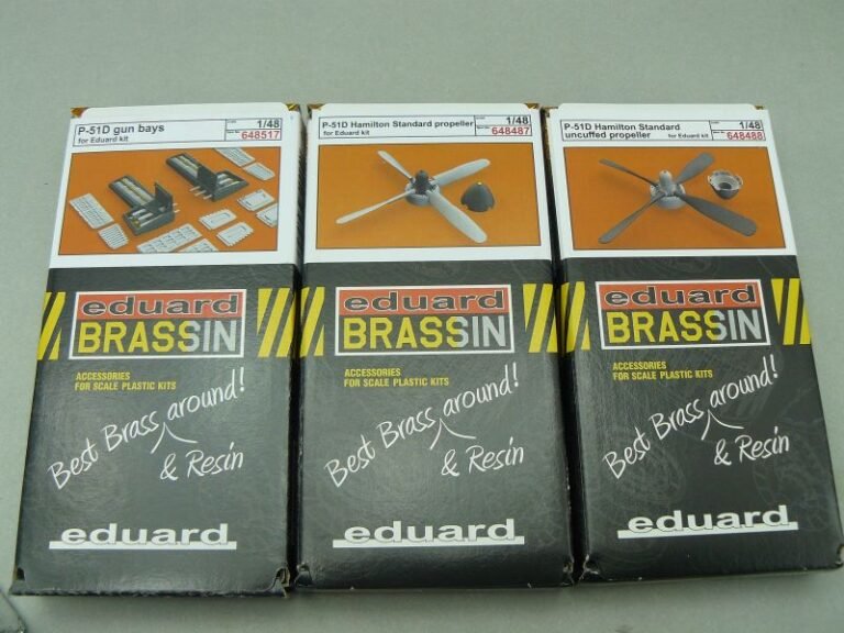 Conjuntos Brassim para o P-51-D da Eduard