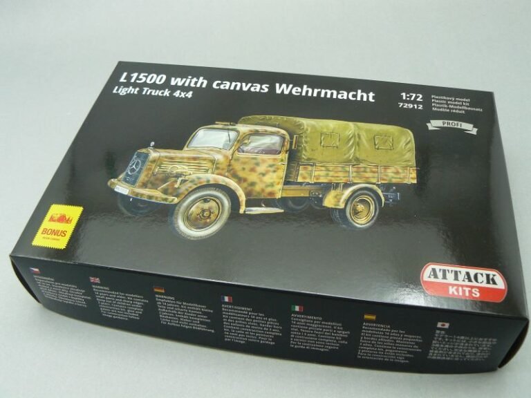 Light truck L1500 A 1/72, Attack Kits