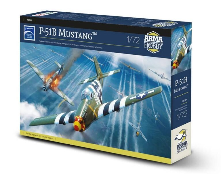 P-51 B Mustang, Arma Hobby, 1/72